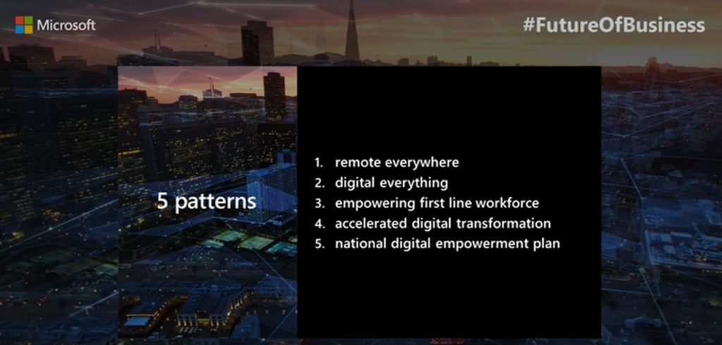 Microsoft remote work
